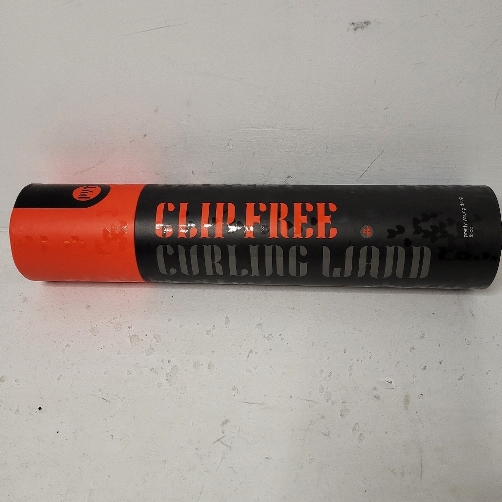 PYT 19mm Clip Free Curling Wand Hair Tools 10 Seconds Lightweight Gloves Black